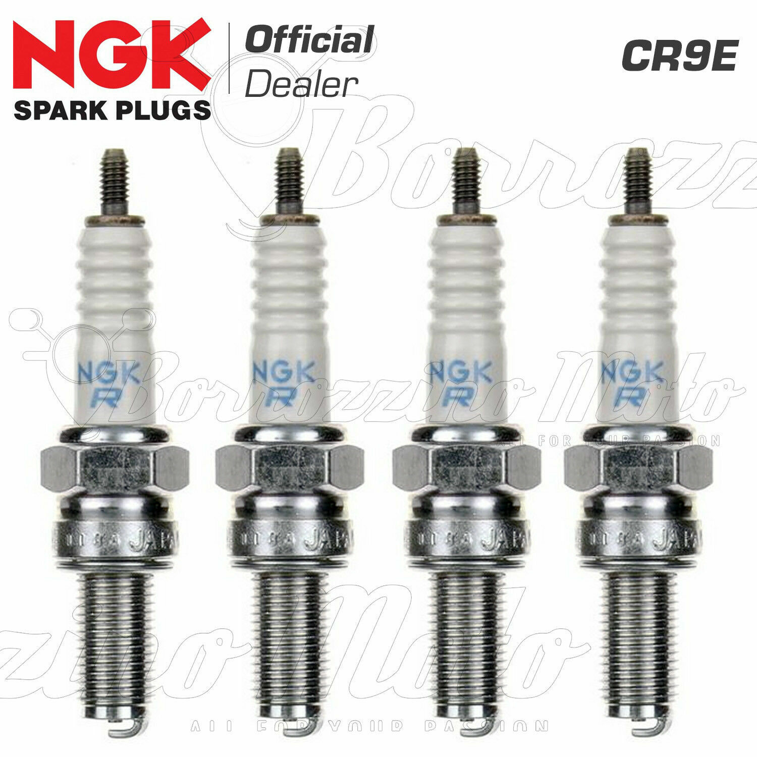 4 CANDELE NGK CR9E YAMAHA FZ8 FAZER 800 2010