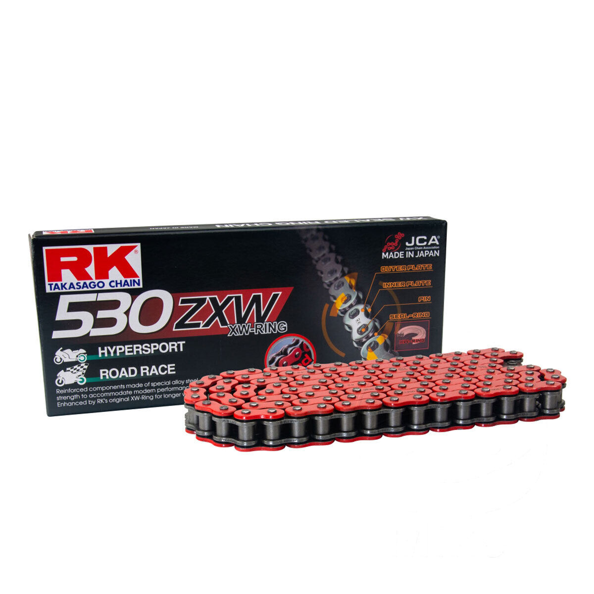 CATENA TRASMISSIONE RK XW RT530ZXW/120 PER TRIUMPH 1050 TIGER SPORT 2013-2021
