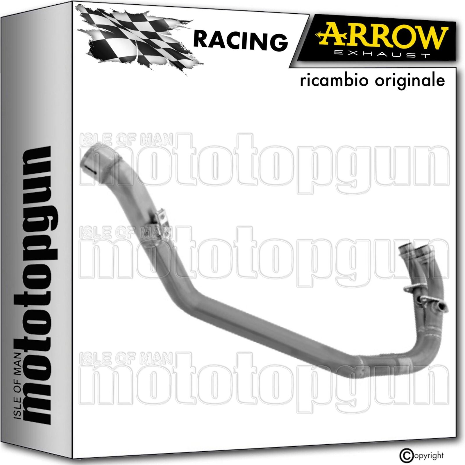 ARROW COLLETTORE OPEN INOX BENELLI TRK 702 / X 2023 23