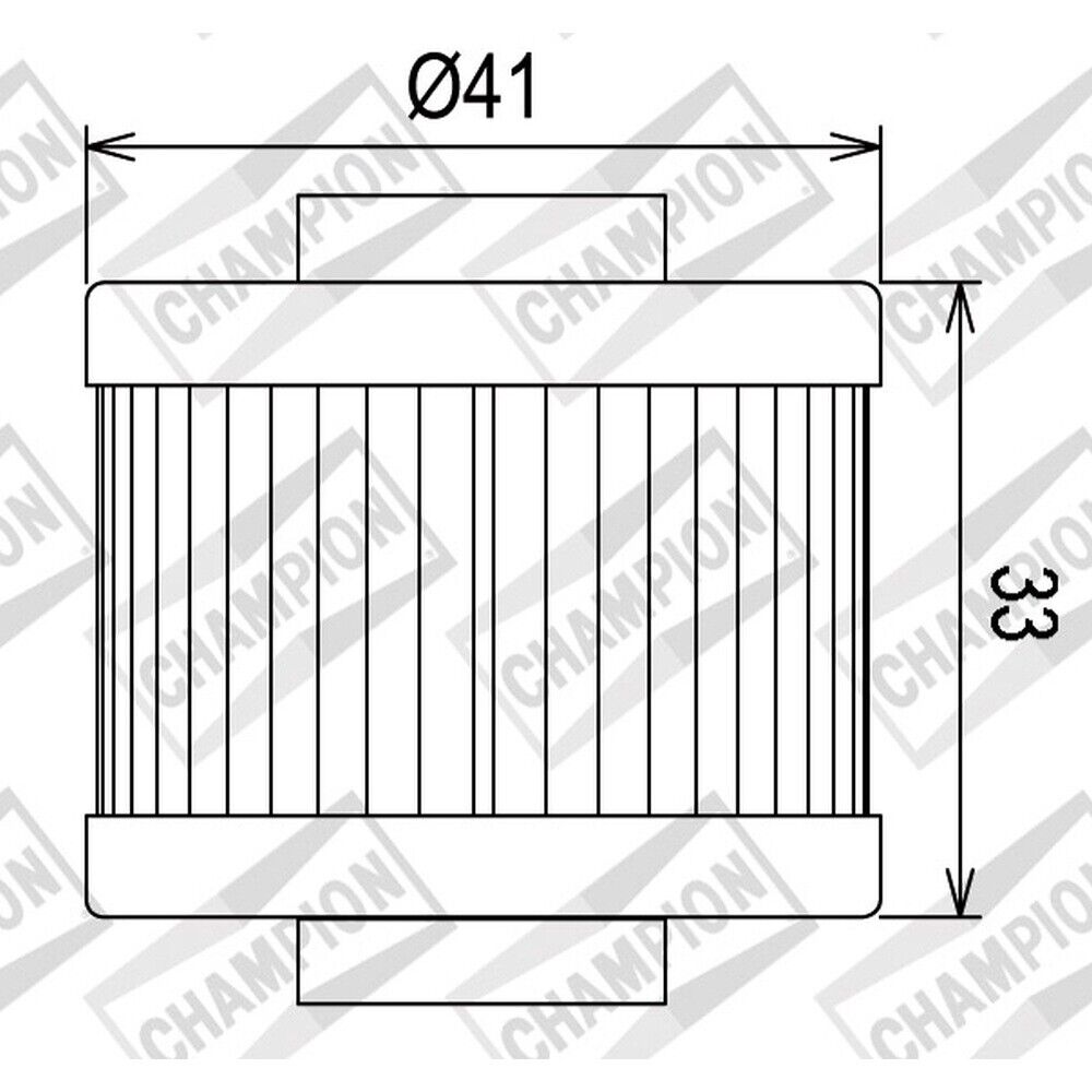 FILTRO OLIO CHAMPION COF085 per Peugeot 150 Elyseo DT 2001-2002