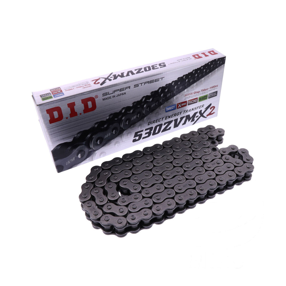 CATENA TRASMISSIONE DID X 530ZVMX2/112 PER YAMAHA 1300 XJR 2002-2006