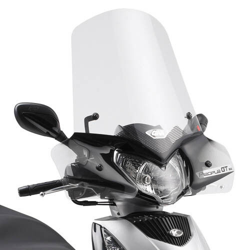 GIVI Parabrezza Trasparente 53 x 72 per Kymco People GTi 125-200-300 2010-2020