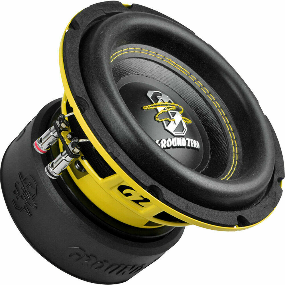 Subwoofer Ground Zero da 20 cm GZRW 8XSPL 1000 Watt 2x2Ω 200mm  Sub auto spl