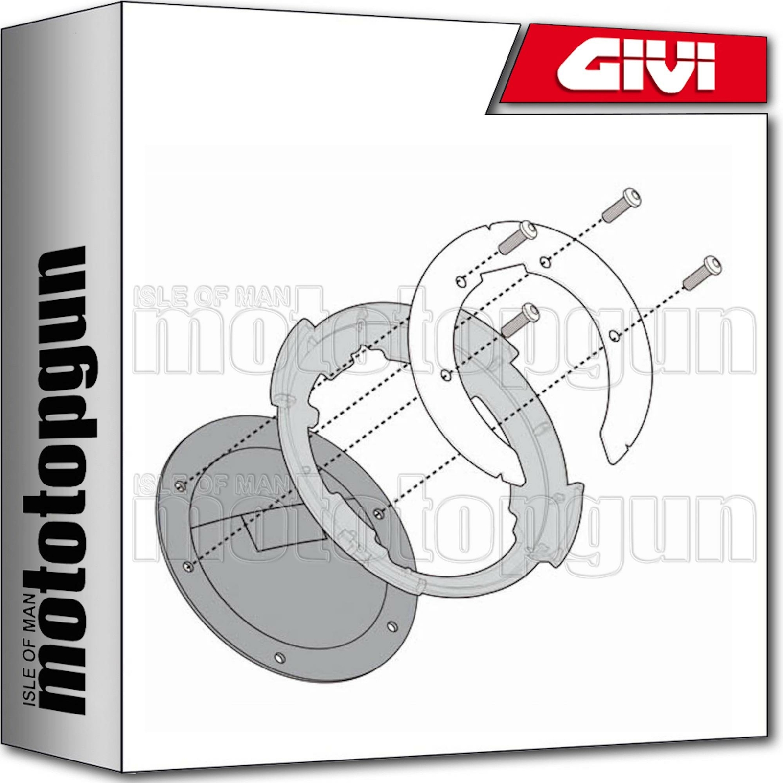GIVI FLANGIA TANKLOCKED MOTO GUZZI V85 TT 2019 19 2020 20