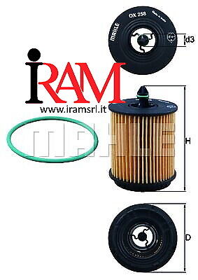*FILTRO OLIO KNECHT - OX 258D -