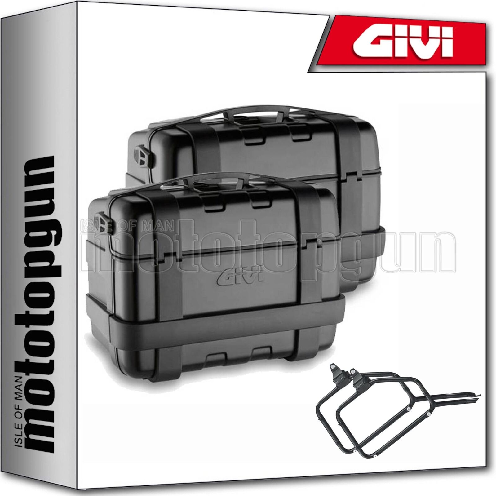 GIVI TRK46BX2 VALIGIE LATERALI + KIT TREKKER KTM 1290 SUPER ADVENTURE R 2019 19