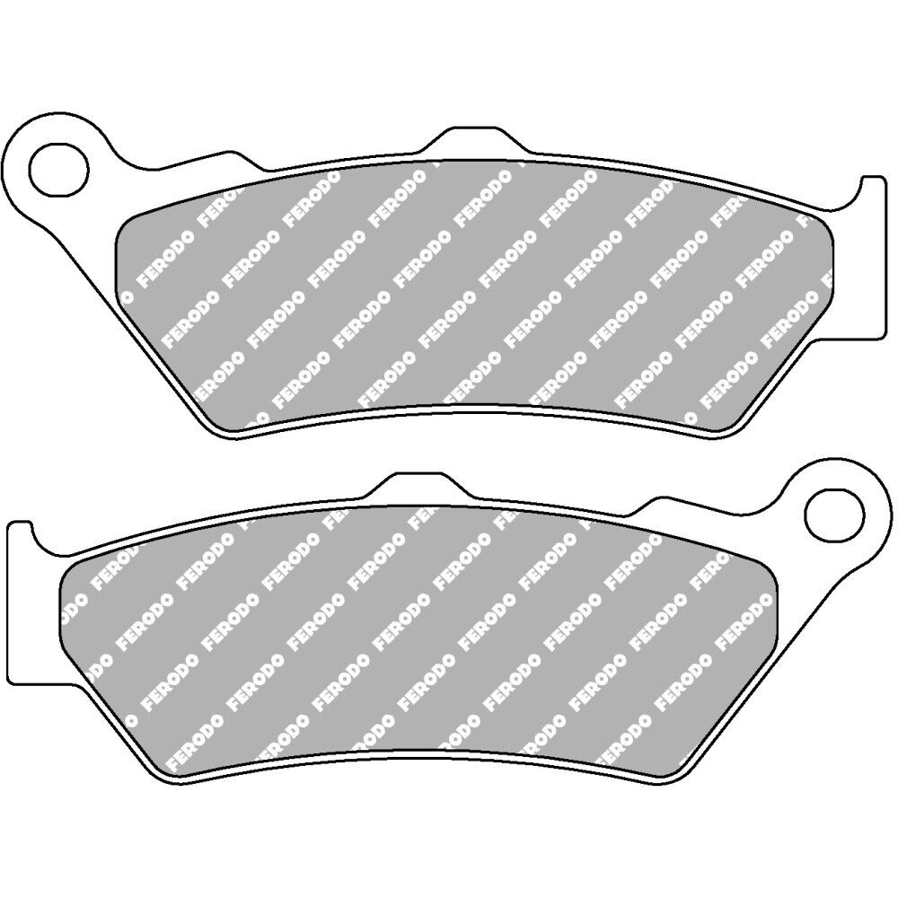 PASTIGLIE FRENO FERODO FDB2006P PLATINUM PER HUSQVARNA 650 TR Terra 2012-2013