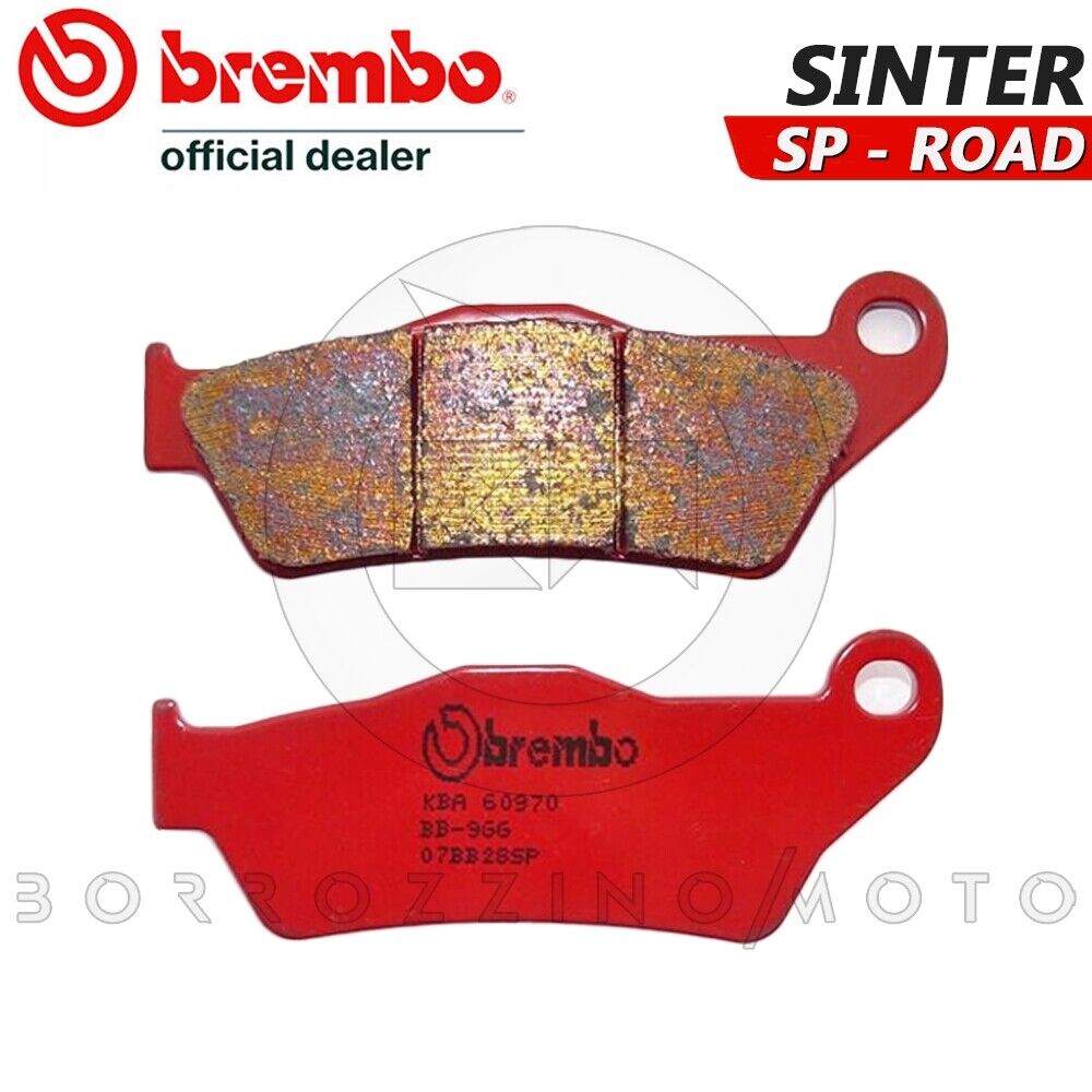 PASTIGLIE FRENO POSTERIORI BREMBO 07BB28SP BMW R 1150 GS - ADVENTURE 2003 2005