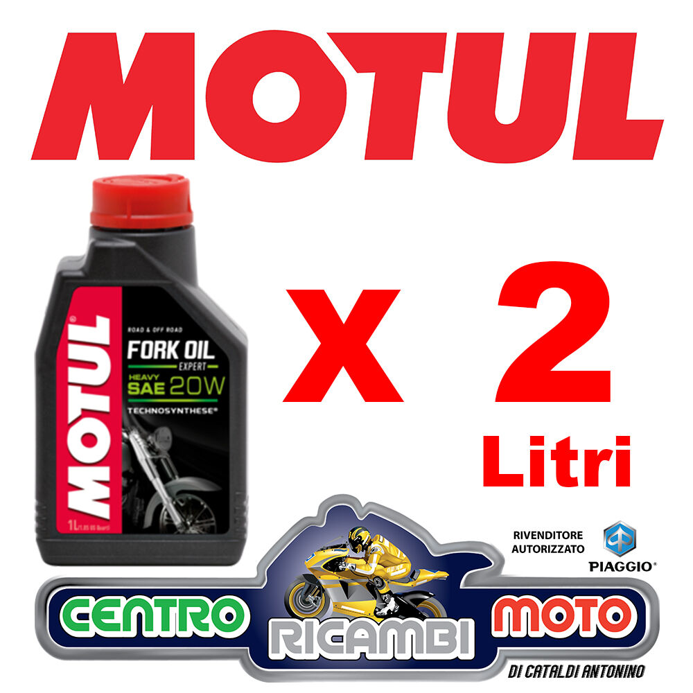 Olio Forcella Motul Fork Oil Expert Heavy SAE 20W Semisintetico 2 litri lt