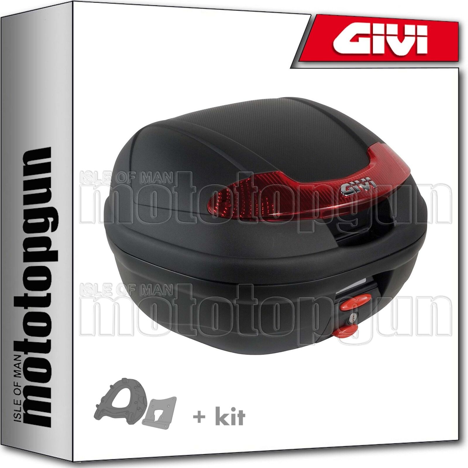 GIVI BAULETTO E340N + ATTACCO YAMAHA MAJESTY 400 2009 09 2010 10 2011 11 2012 12