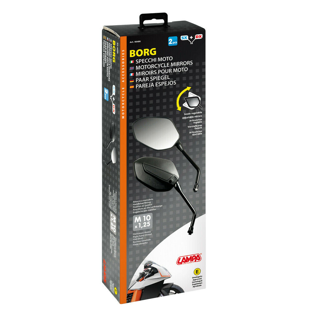 LAMPA - Borg, coppia specchi retrovisori