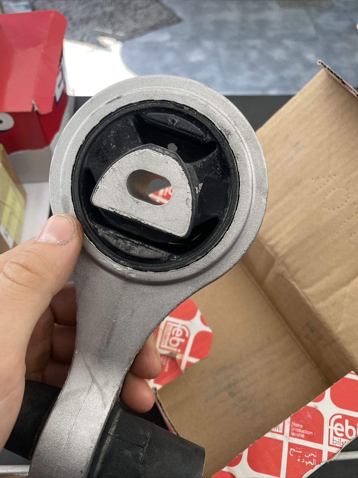 SUPPORTO SOSPENSIONE MOTORE CAMBIO FIAT DOBLO 1.3 1.9 JTD MULTIJET FEBI 36610