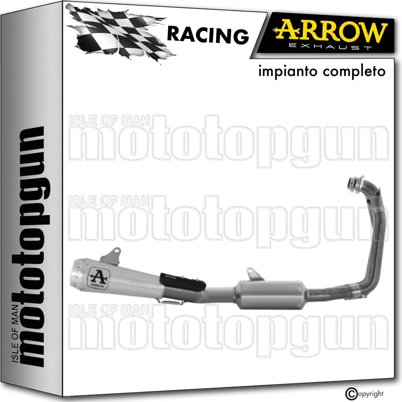 ARROW SCARICO COMPLETO COMP EVO PRO-RACE TITANIO APRILIA TUONO 660 2022 22