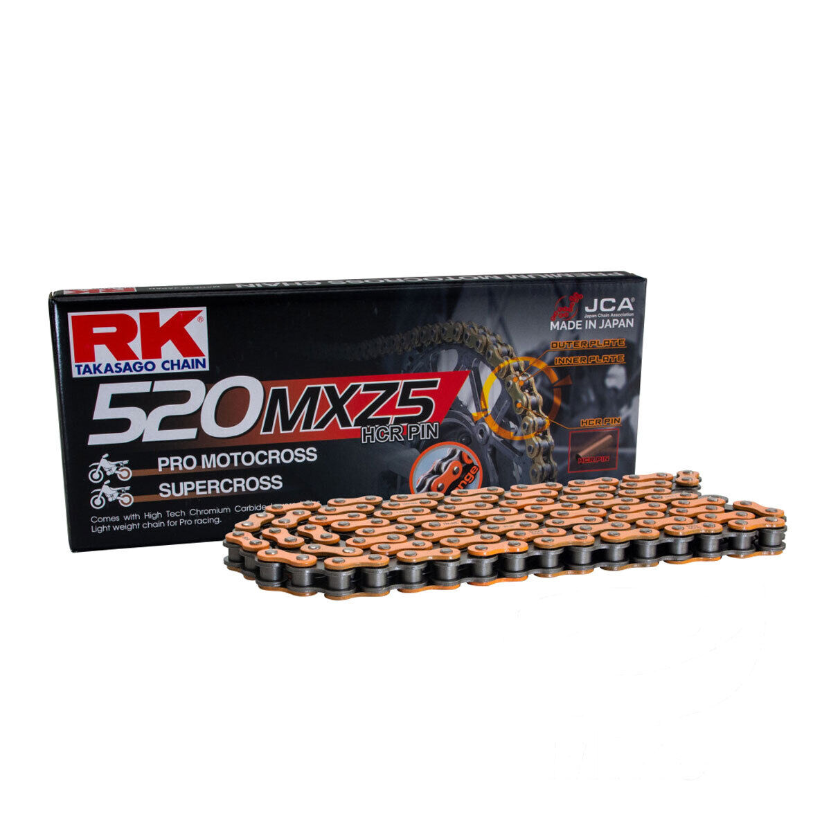 CATENA TRASMISSIONE RK 520MXZ5/112 PER YAMAHA 125 YZ 1984-2023