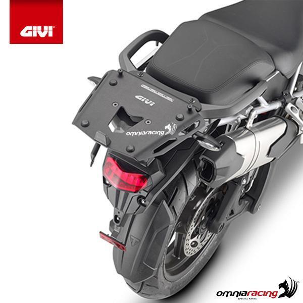 Rear rack Givi top cases Monokey Triumph Tiger 1200 Rally Explorer 2022-2023