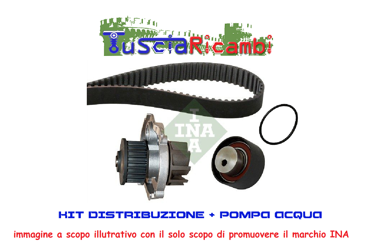 KIT DISTRIBUZIONE INA+POMPA ACQUA SKODA OCTAVIA Combi 1.9 TDI 530009030