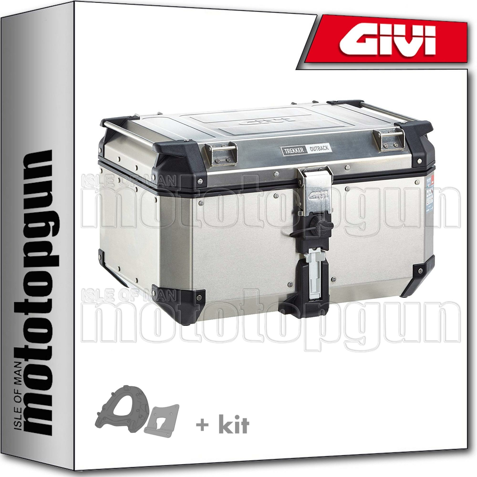 GIVI BAULETTO OUTBACK OBKN58A + ATTACCO SUZUKI GSR 600 2009 09 2010 10 2011 11