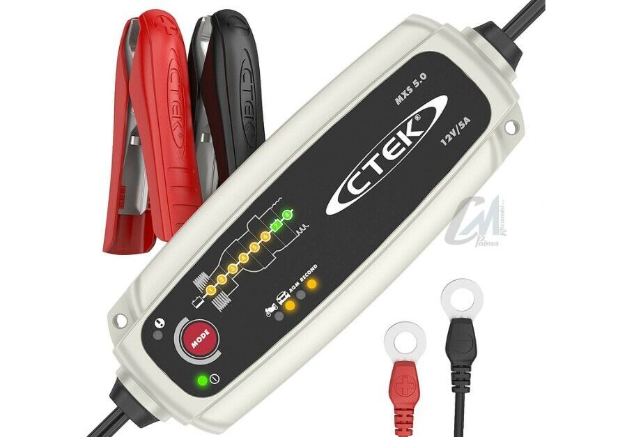 CARICABATTERIA MANTENITORE CARICA CTEK MXS 5.0 AUTO MOTO 12V/5A CARICA 1.2-160Ah