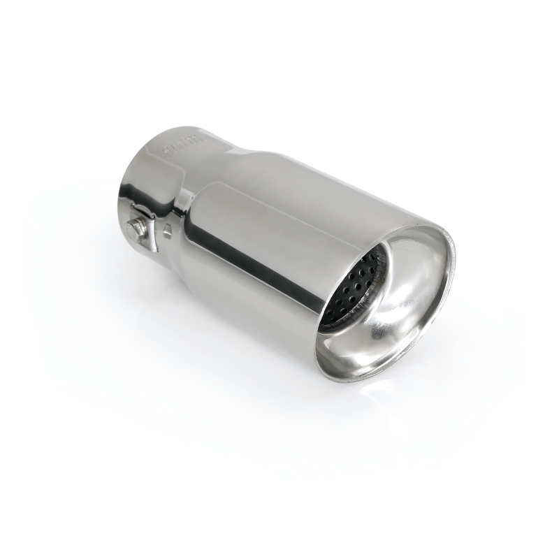 TERMINALE DI SCARICO SPORTIVO IN ACCIAIO INOX LUCIDATO Ø 38-52 mm TS-49 PILOT
