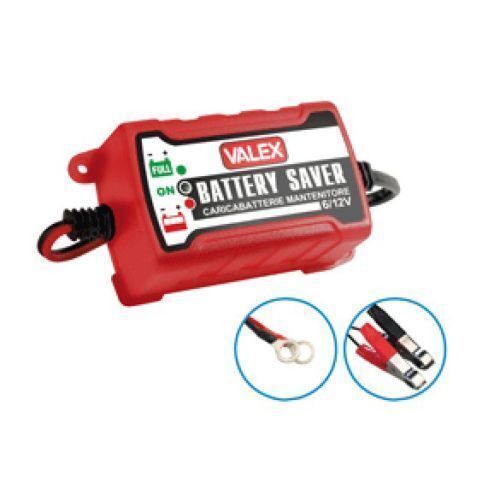 Caricabatterie Mantenitore 6/12V Auto Moto Camper Ecc Carica Batterie Piombo Gel