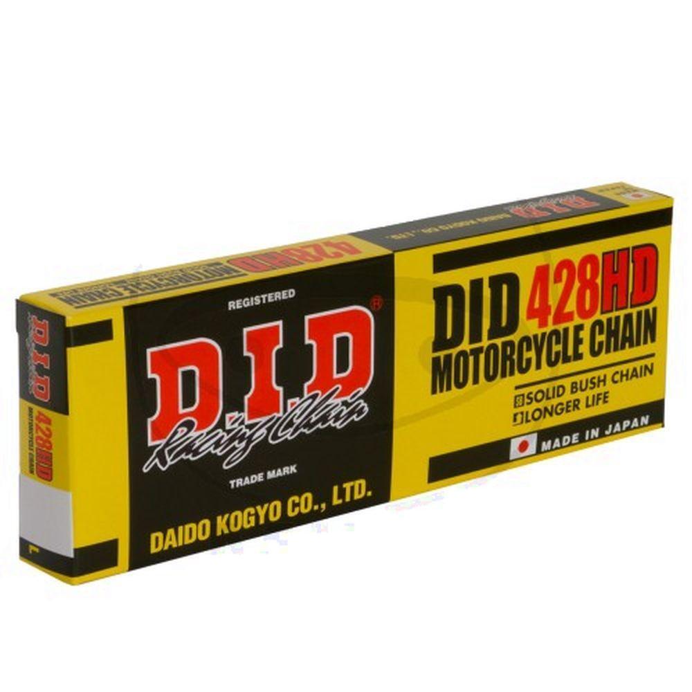 DID CATENA STD 428HD/122 CATENA E CLIP FOR HONDA 125 TL 1983-1988