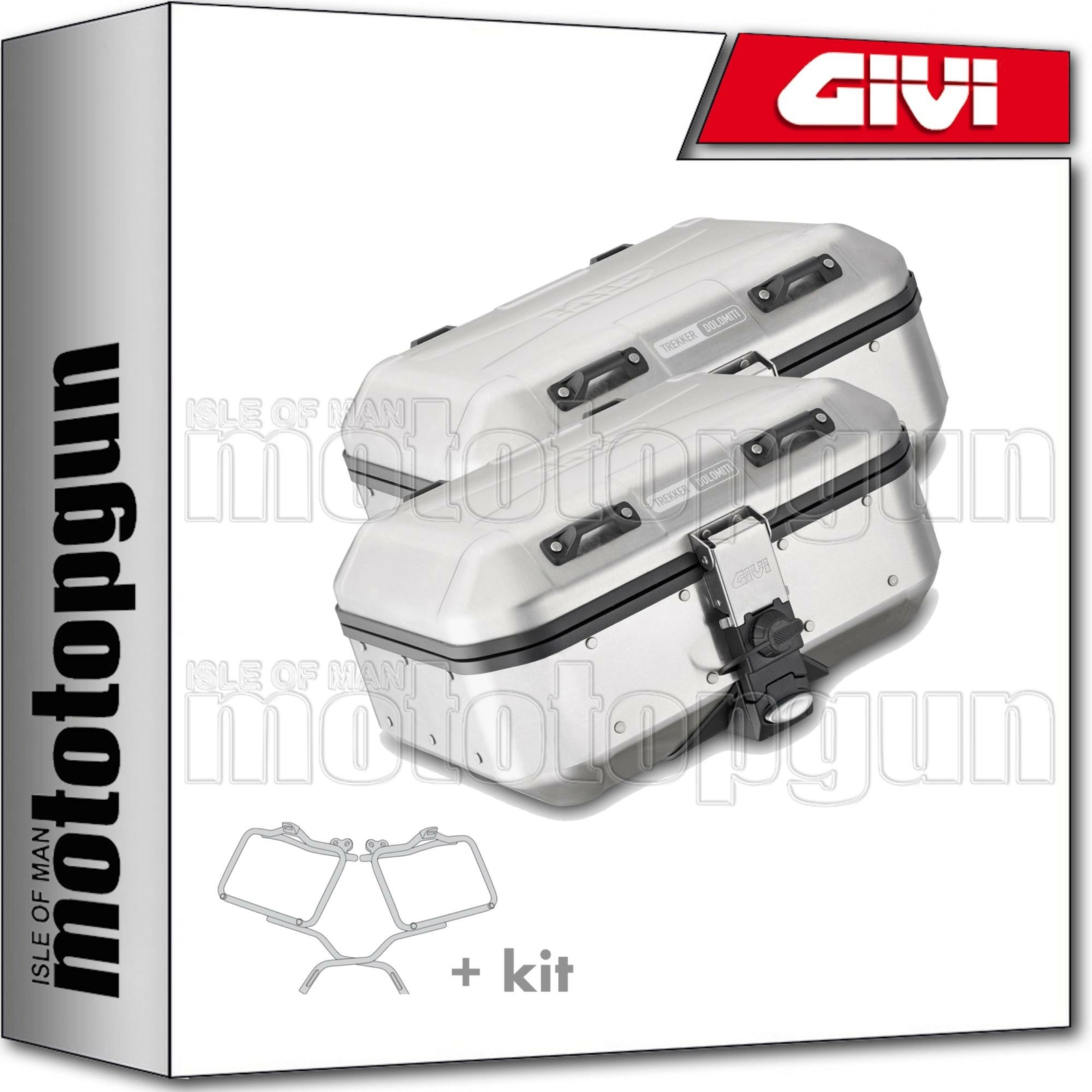 GIVI VALIGIE TREKKER DOLOMITI DLM30APACK2 TRIUMPH BONNEVILLE T120 2019 19