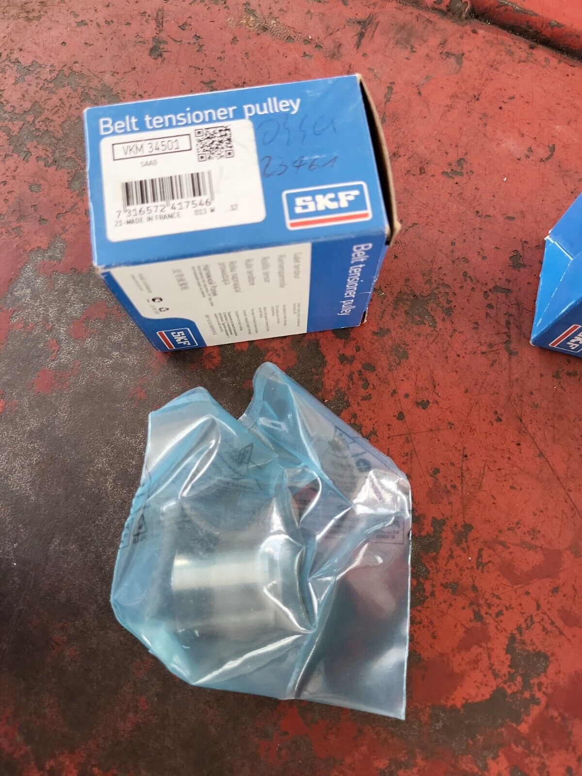 SKF Galoppino/Guidacinghia rullo Cinghia Poly-V per SAAB 900 VKM34501