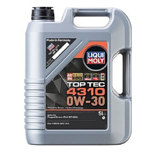 LIQUI MOLY TOP TEC 4310 0W-30 5 LITRI - OLIO MOTORE