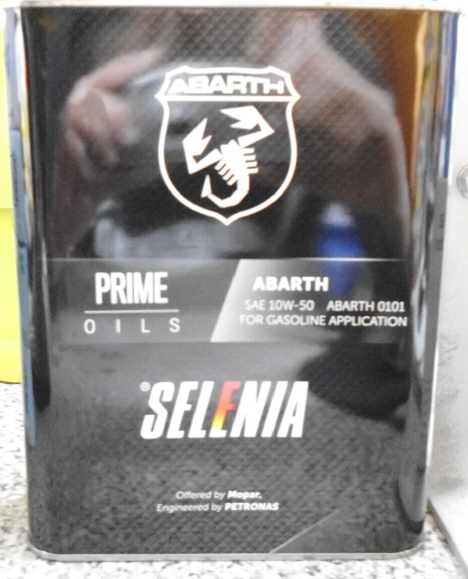 NEW SELENIA ABARTH PRIME OIL 10W50 LT2  (2FLACONI X 2PZ = TOT 4L)