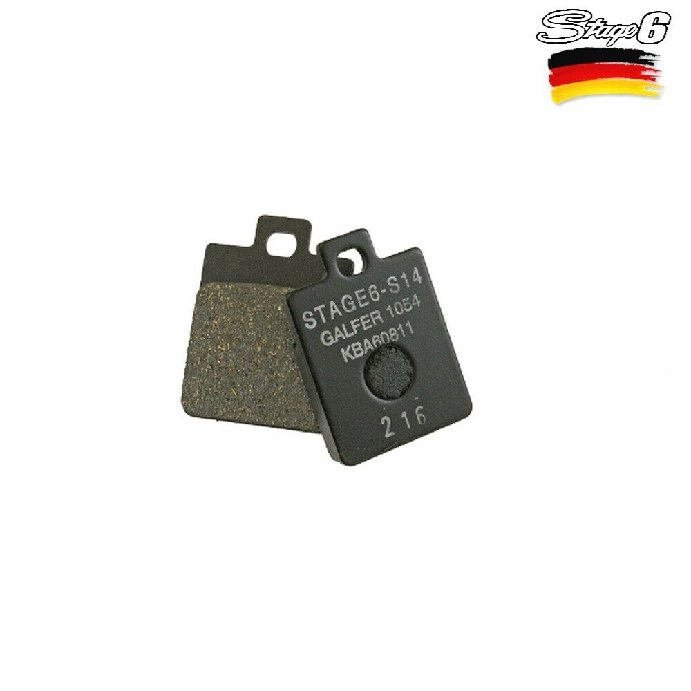 PASTIGLIE FRENO S6 SPORT S14 PIAGGIO 400 MP3 LT 2008-2011