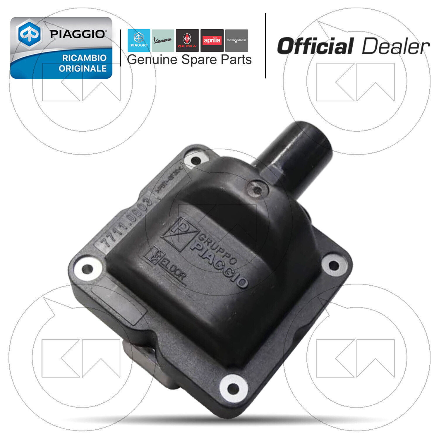 BOBINA ACCENSIONE ALTA TENSIONE ORIGINALE APRILIA SCARABEO LIGHT 400 2006-2008