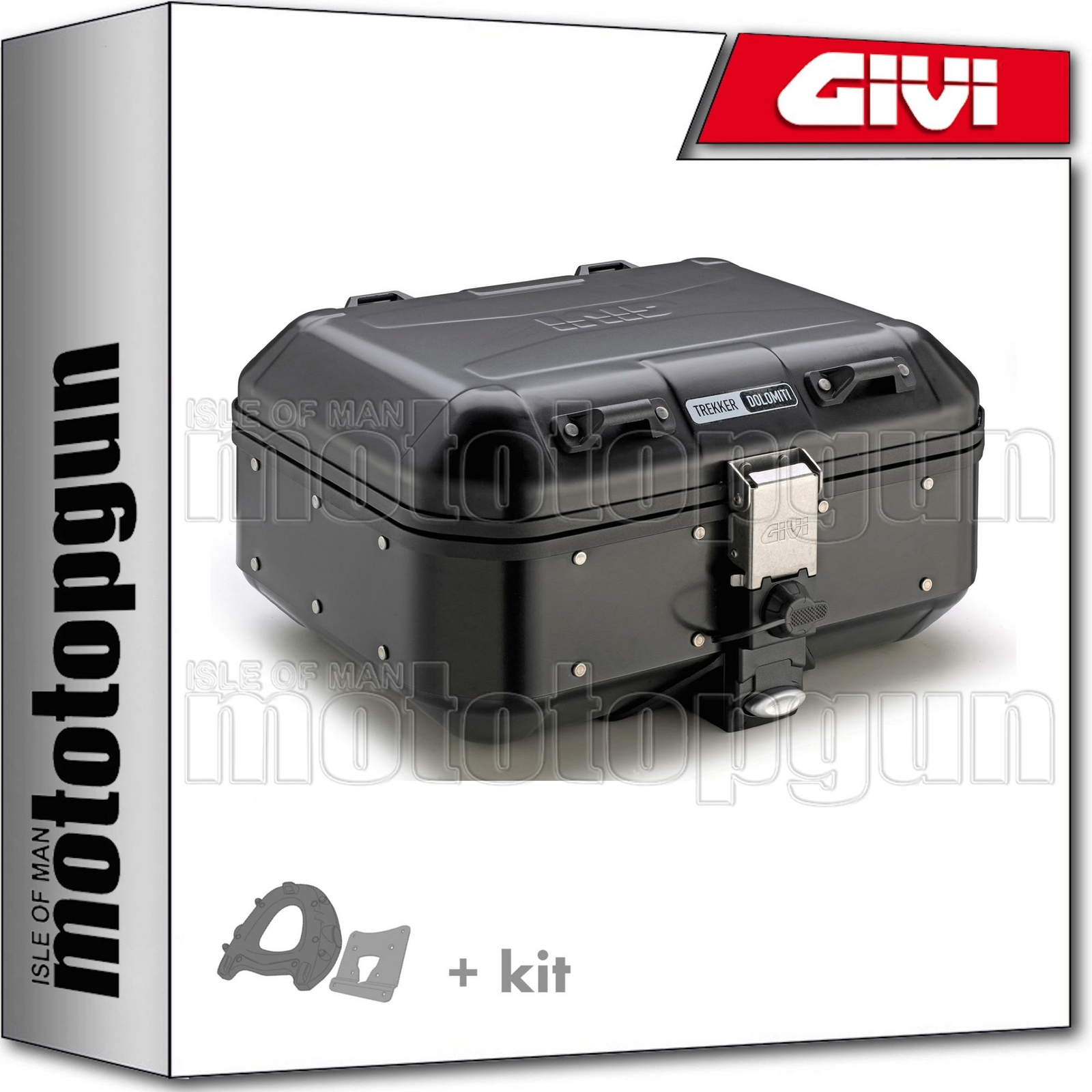 GIVI BAULETTO DOLOMITI DLM30B + ATTACCO SUZUKI AN 250 2006 06