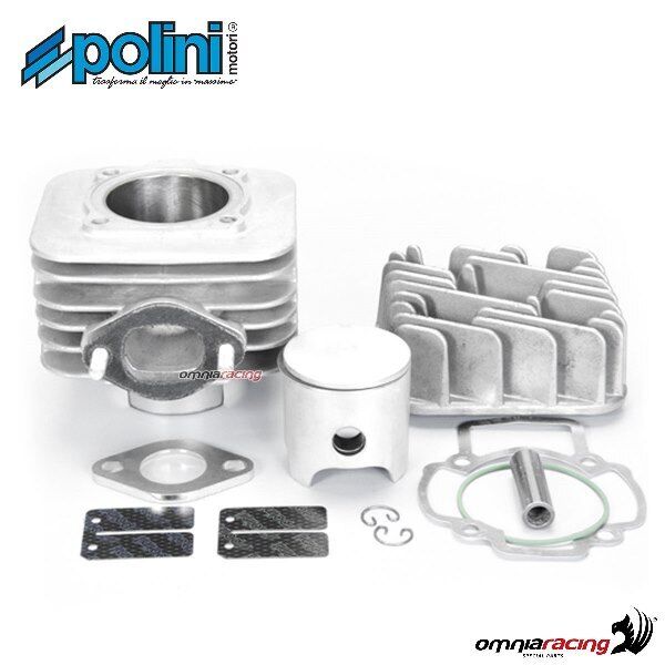 Kit gruppo termico Polini in alluminio D. 47,6 per Piaggio Zip 50