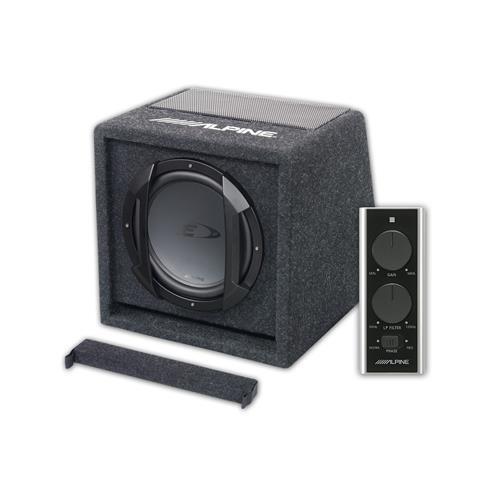 Alpine SWE-815 Subwoofer Amplificato Bass Reflex in cassa da 20 cm (8'') 150W