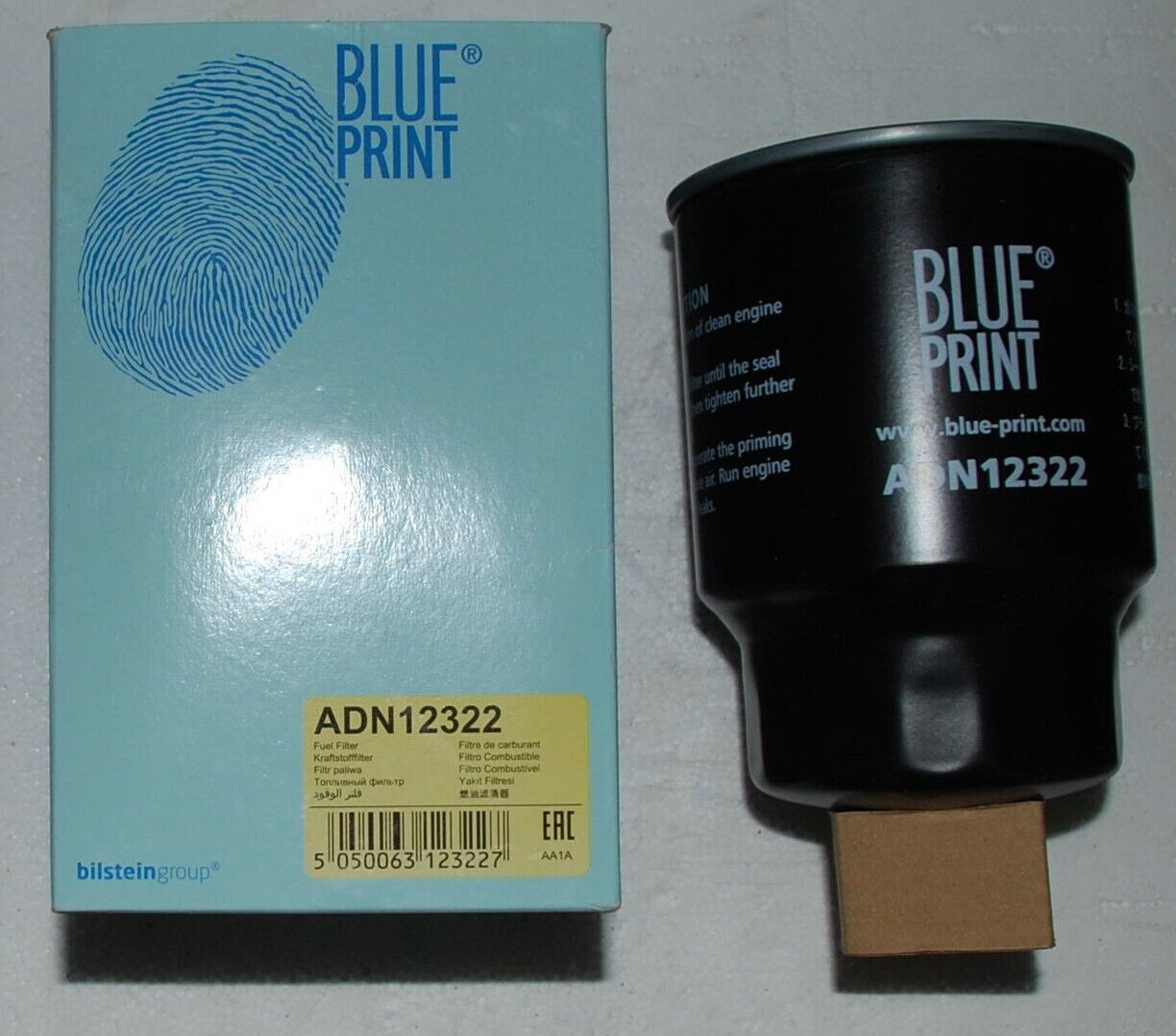 ADN12322 BLUE PRINT FILTRO CARBURANTE PER NISSAN TERRANO ALMERA NP300 PATHFINDER