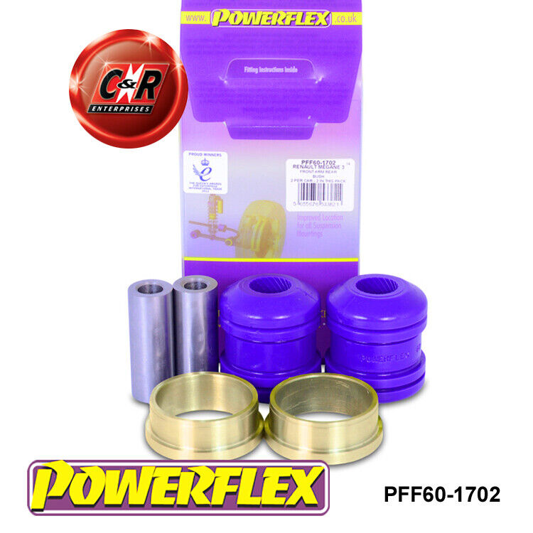 Powerflex Road Anteriore Braccio RR Spazzole per Renault Scenic III (2009-2016)