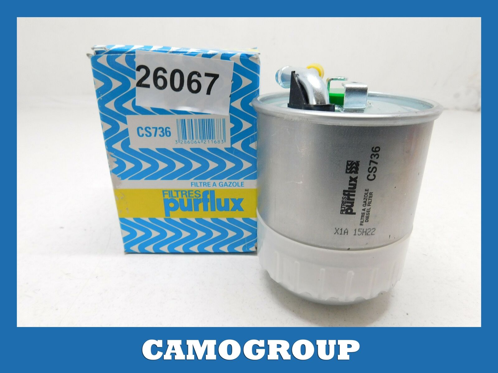 FILTRO CARBURANTE FUEL FILTER PURFLUX SMART FORFOUR 454 MERCEDES CLASSE B W245