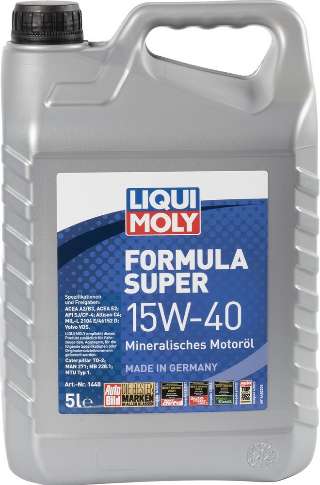 Olio motore Formula Super 15W-40 5L LIQUI-MOLY