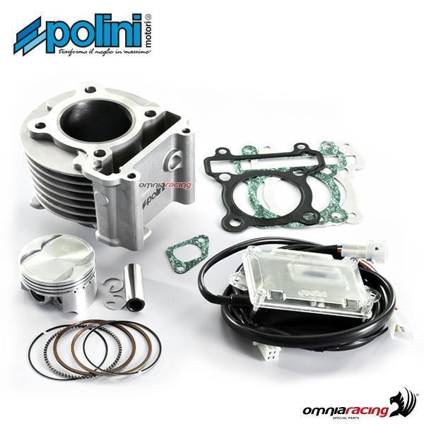 Polini cylinder kit in aluminum + injection for Yamaha Cygnus X125i