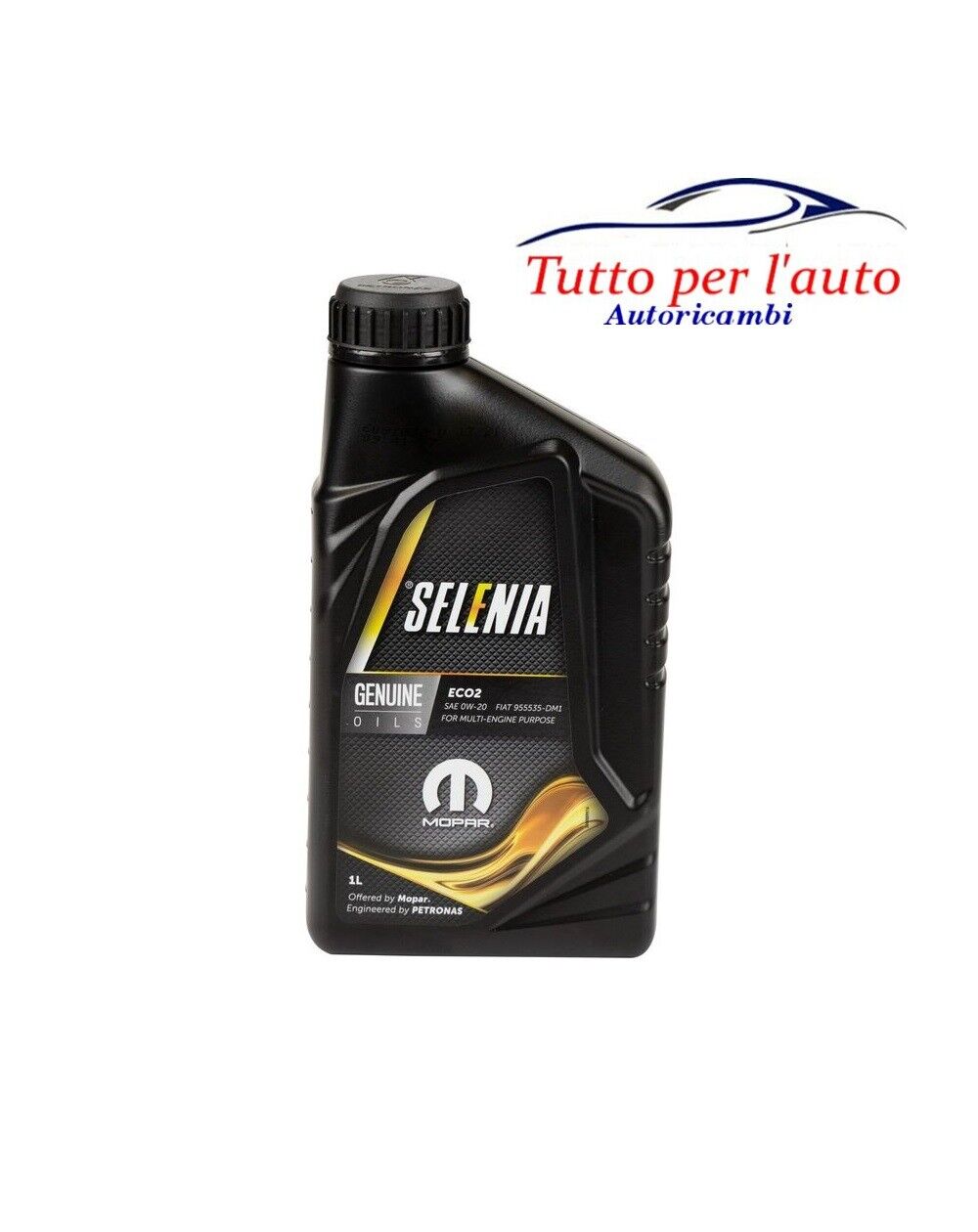 1 Lt OLIOMOTORE SELENIA ECO 2 0W20 Acea C5 FCA 9.55535-DM1