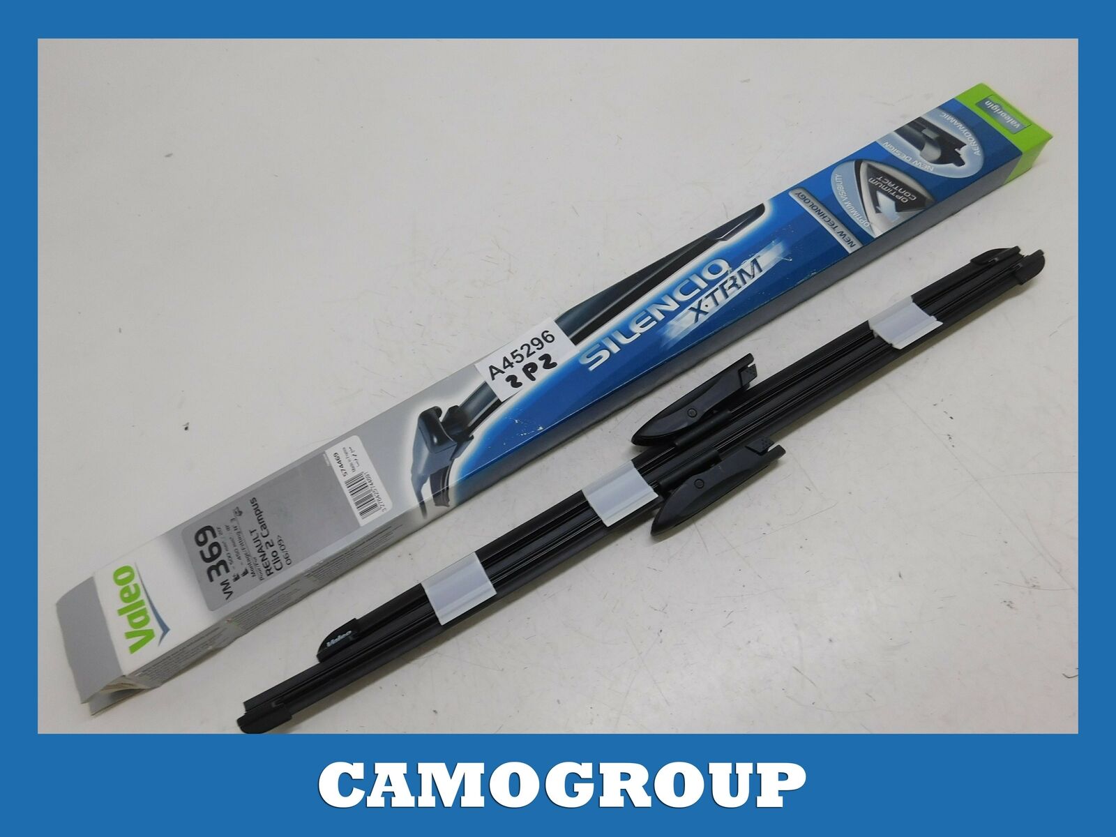 COPPIA SPAZZOLA TERGICRISTALLO COUPLE WIPER BLADE VALEO RENAULT CLIO 2 98 VM369