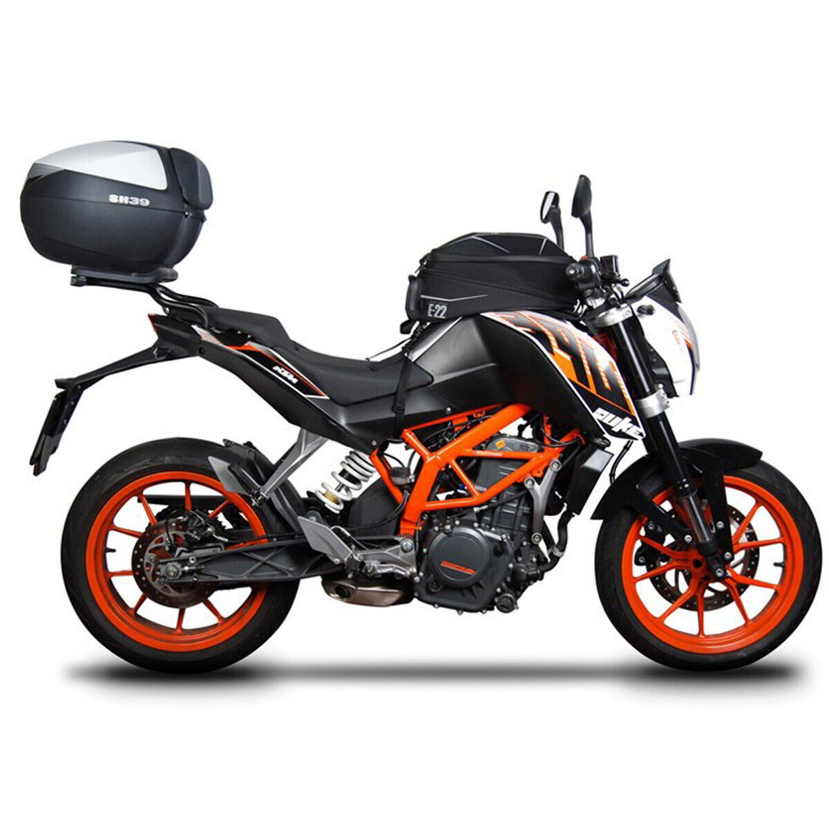 Portapacchi Per Bauletto SHAD TOP MASTER PER KTM 390 Duke 4T 2011-2016
