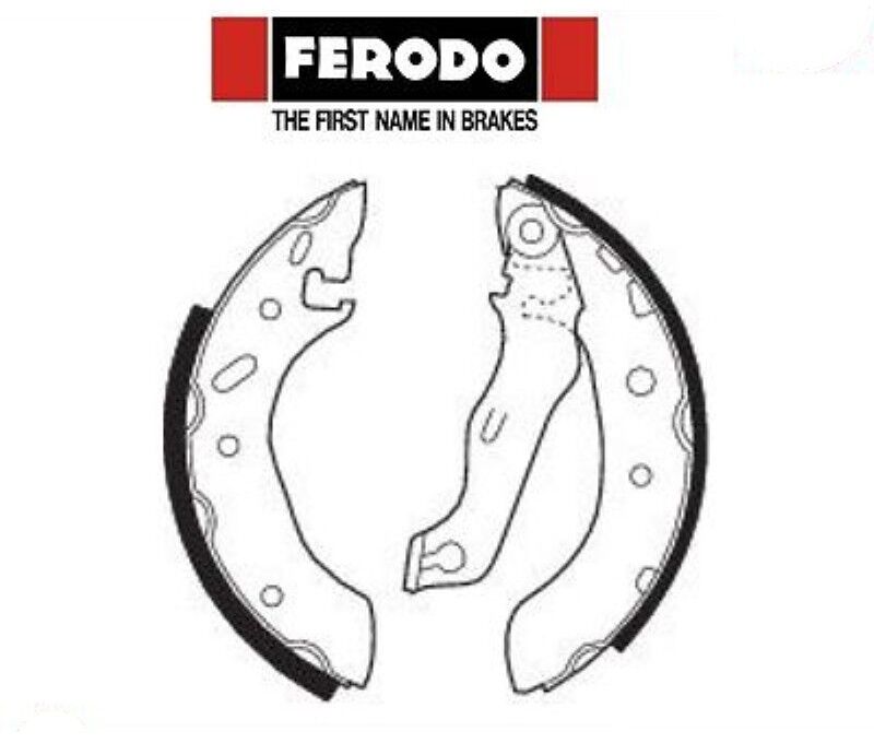 FSB543 Kit ganasce freno (FERODO)