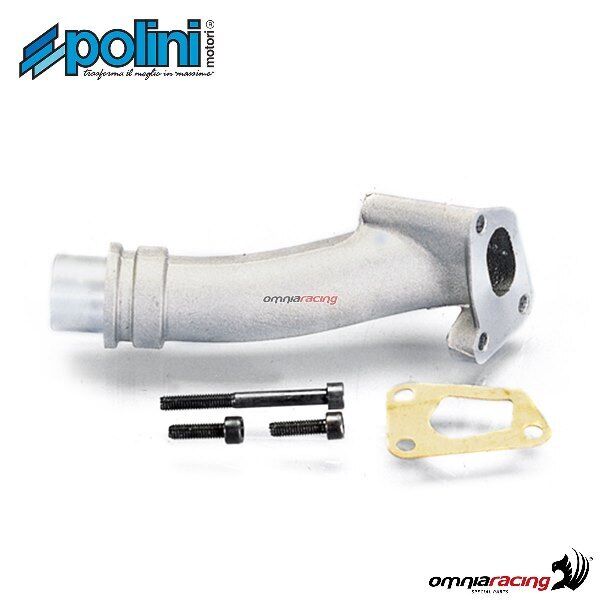 Polini intake manifold D.24 mm with 3 holes for Vespa 125 PK/ETS/XL