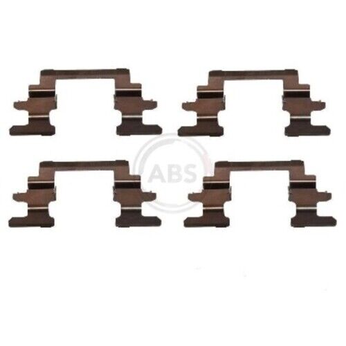Kit Accessori Pastiglia Freno A.b.s. 1236Q per Mitsubishi Assale Anteriore