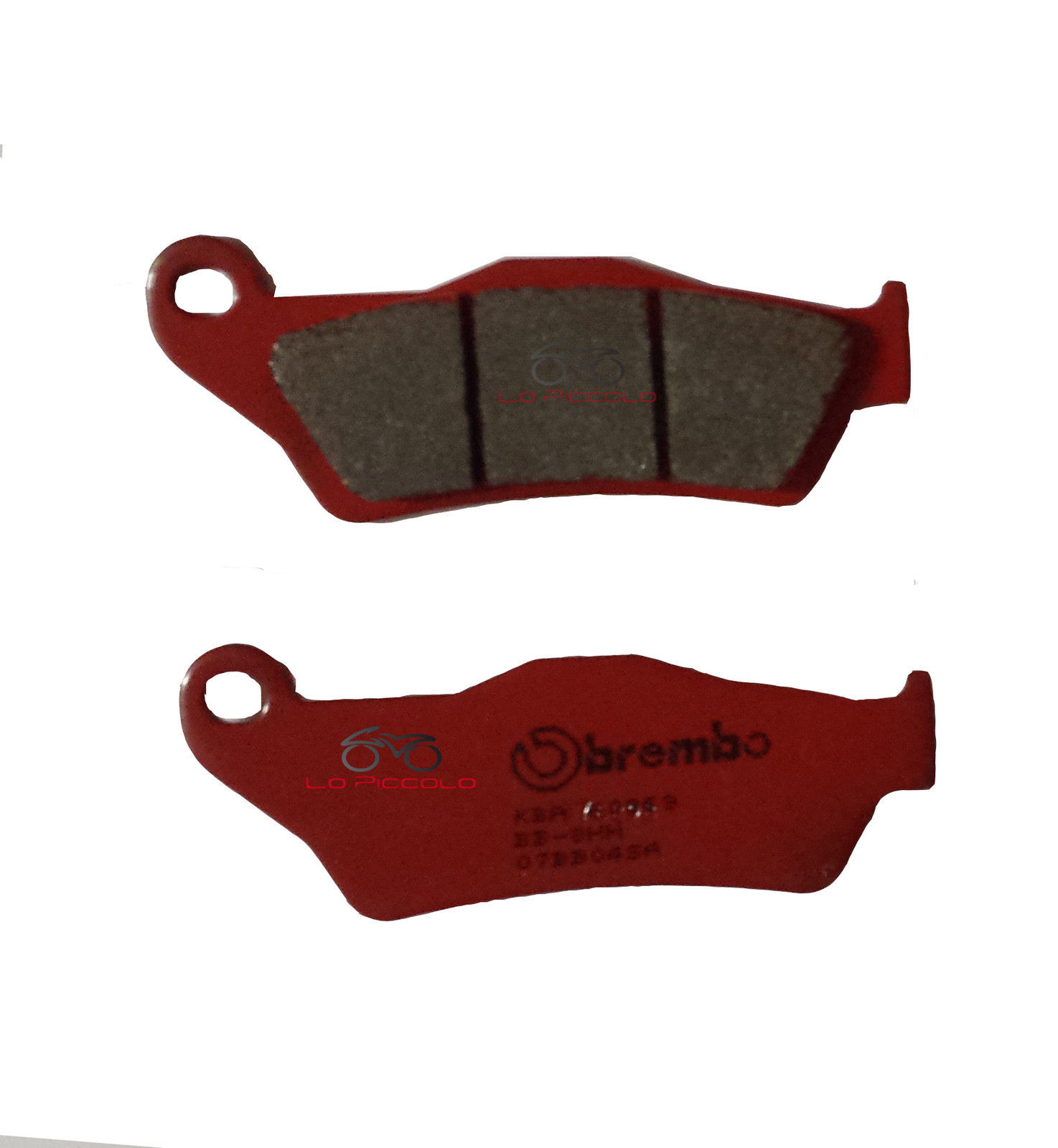 07BB04SA BREMBO PASTIGLIE FRENO POSTERIORI SINTERIZZATE MOTO GUZZI NORGE GT 1200