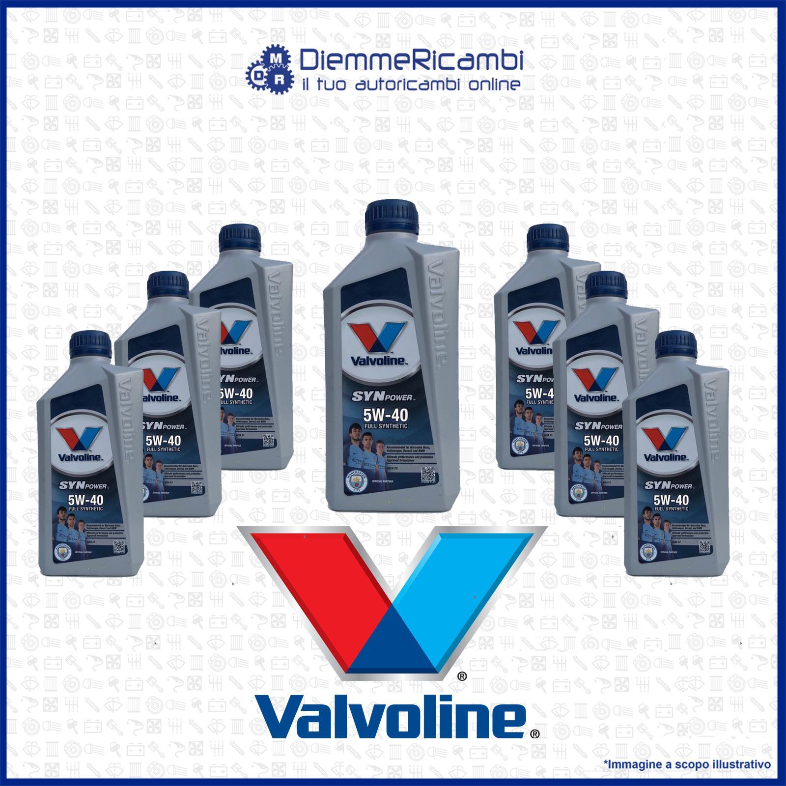 1 LITRO OLIO VALVOLINE 5W40 SYNPOWER - BMW LL-01 - MB 229.5 - RN0700/0710