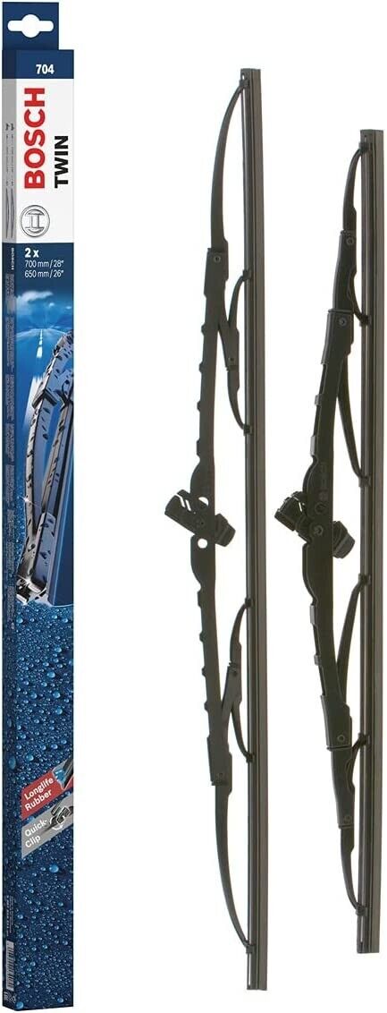 2X SPAZZOLE TERGICRISTALLI BOSCH 3397010211 TWIN 704 700 mm 650 mm Ford Galaxy