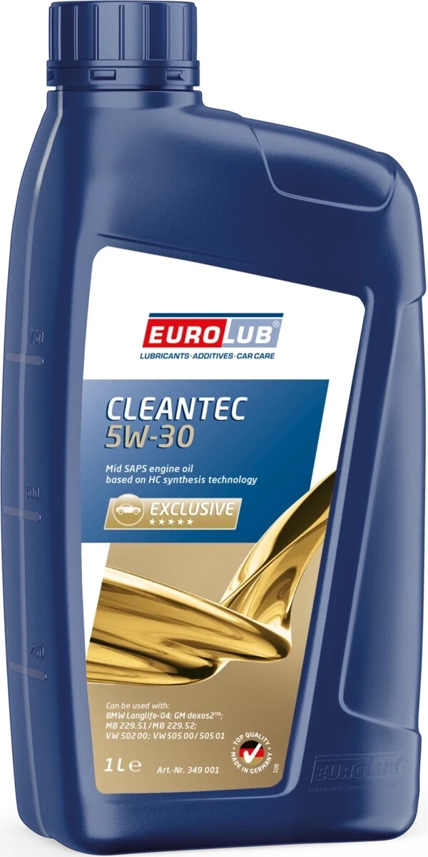EUROLUB Cleantec 5W-30  1 litro Olio motore