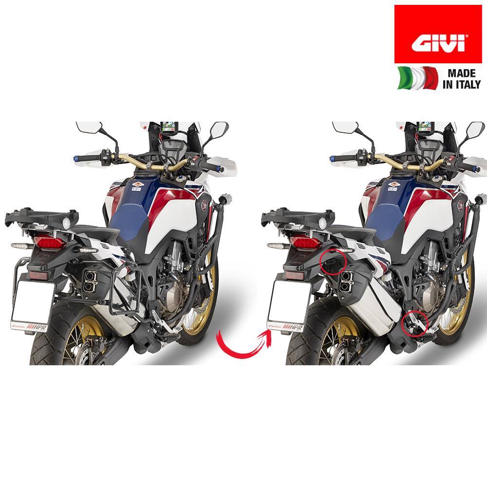 GIVI PLR1144 TELAI QUICK X VALIGIE MONOKEY CRF 1000 L AFRICA TWIN DCT 2016-2017
